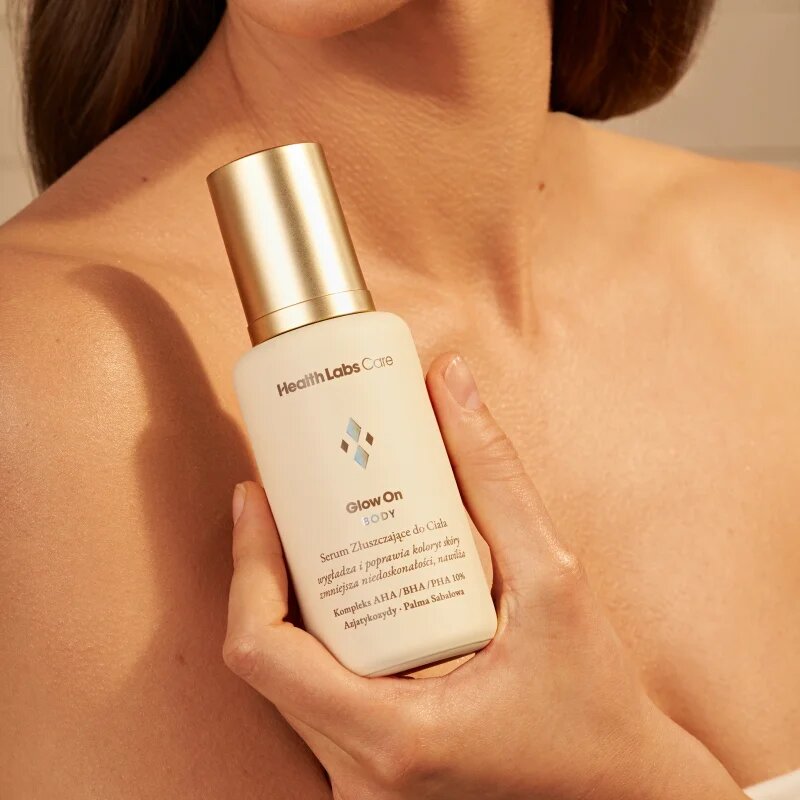 Health Labs Care Glow On Body Exfoliating Serum testápoló szérum hámlasztó hatással 100 ml