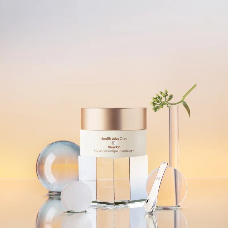 Health Labs Care Glow On Purifying and Brightening Mask tisztító és élénkítő arcmaszk 50 ml