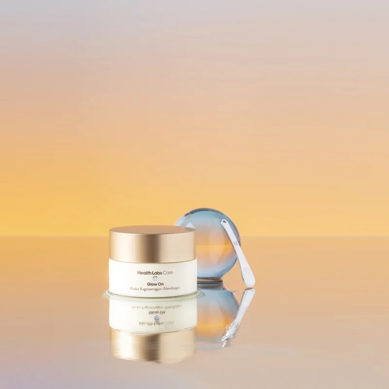 Health Labs Care Glow On Regenerating and Moisturising Mask regeneráló és hidratáló maszk 50 ml