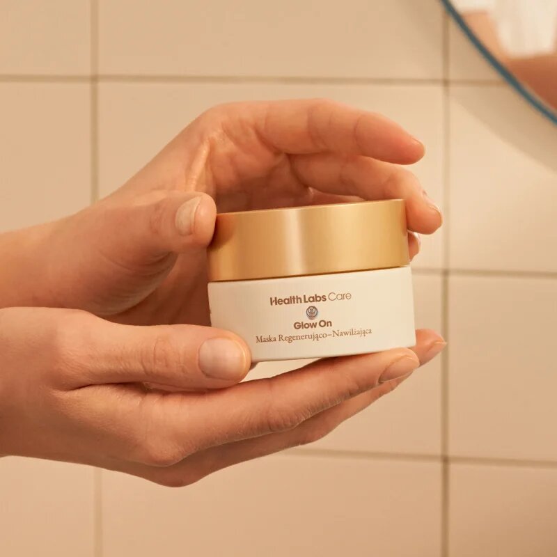 Health Labs Care Glow On Regenerating and Moisturising Mask regeneráló és hidratáló maszk 50 ml