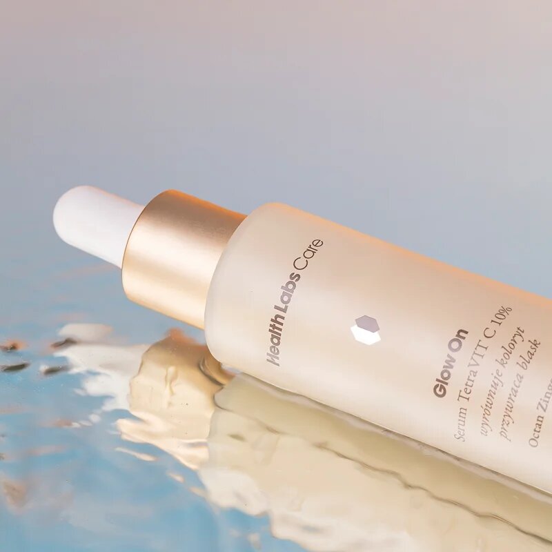 Health Labs Care Glow On TetraVit C 10% Serum bőr szérum C vitamin 30 ml