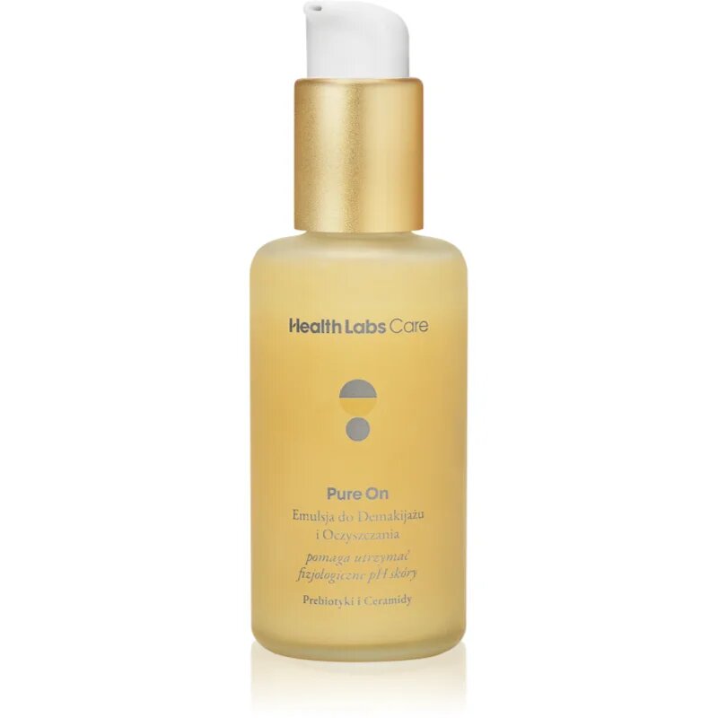 Health Labs Care Pure On Makeup Remover and Cleansing Emulsion arctisztító és szemfestéklemosó gél hölgyeknek 100 ml