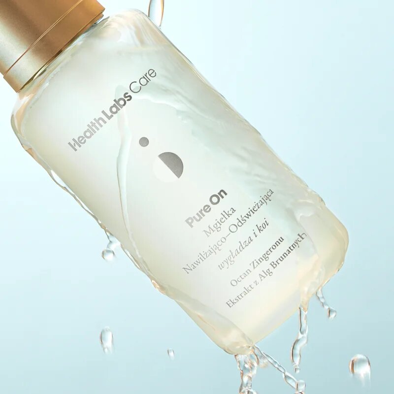 Health Labs Care Pure On Moisturizing and Refreshing Mist hidratáló permet az arcra 100 ml