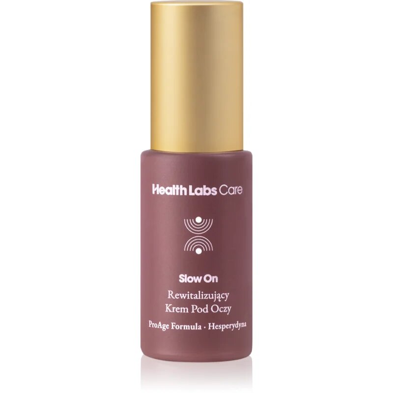 Health Labs Care Slow On revitalizáló krém szemre és szemhéjra 15 ml