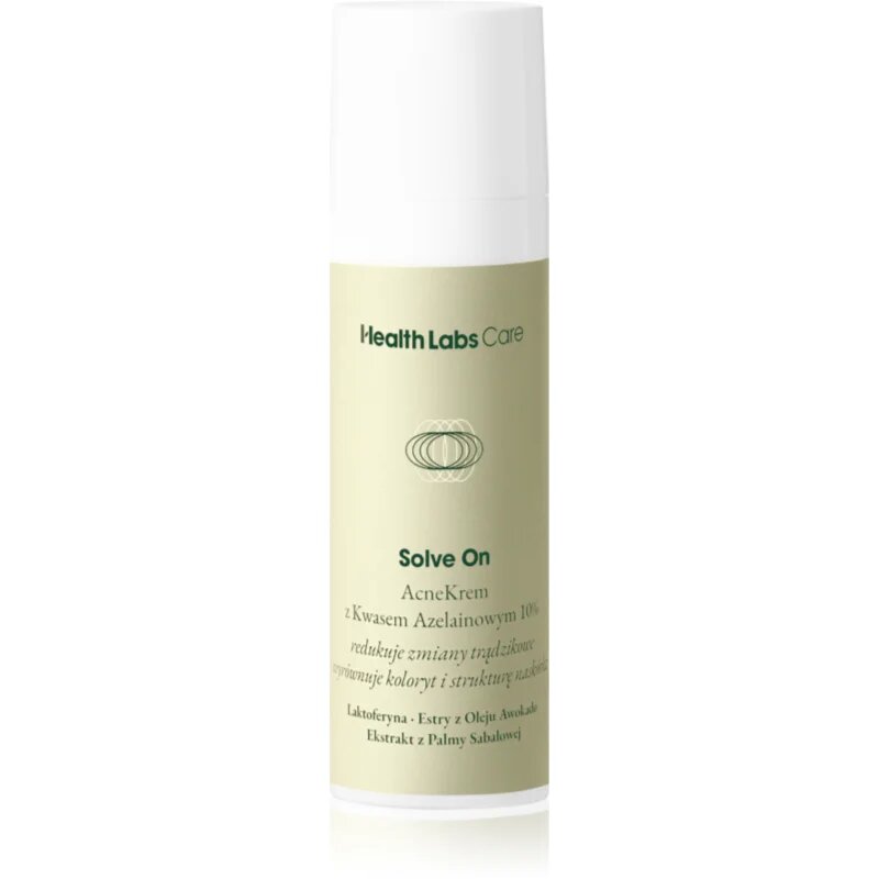 Health Labs Care Solve On bőrkrém a pattanásos bőr hibáira 30 ml