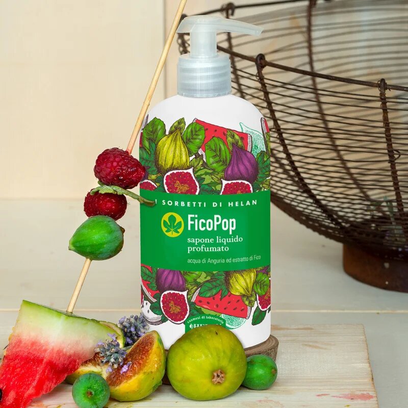 Helan I SORBETTI DI FicoPop Scented Liquid Soap folyékony szappan 500 ml