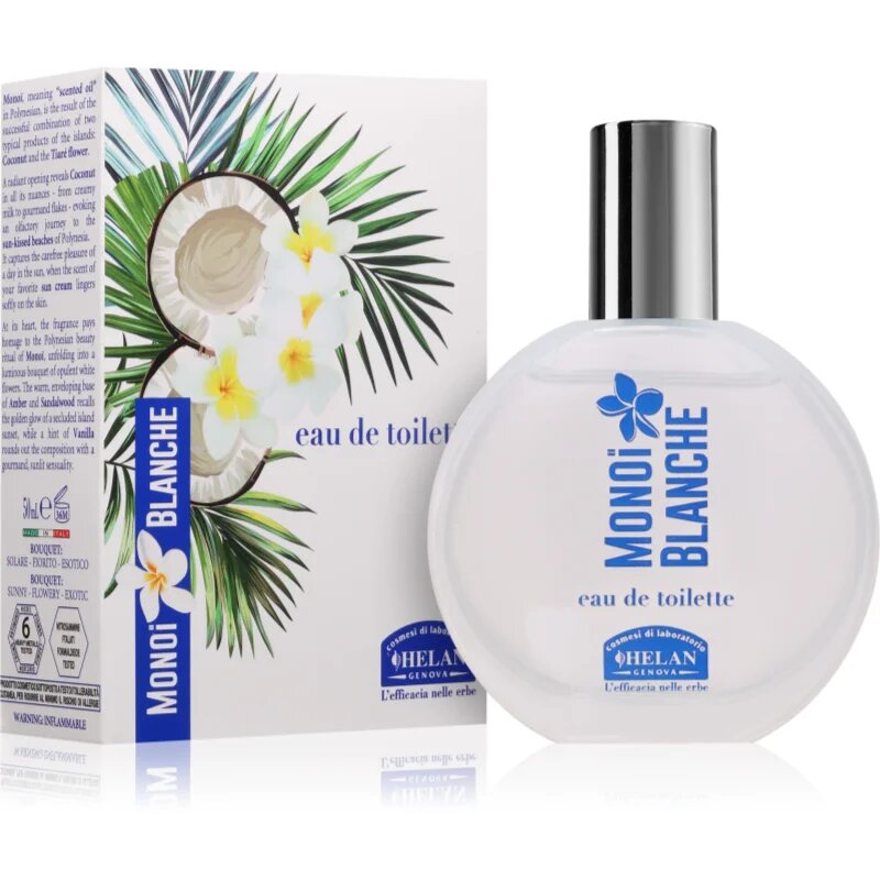 Helan MONOÏ de TAHITI Monoi Blanche Eau de Toilette hölgyeknek 50 ml