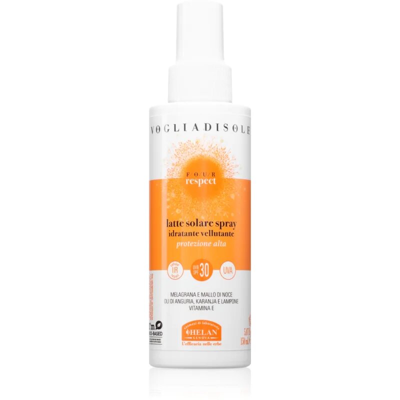 Helan Suntan Milk Spray High Protection SPF30 napozó spray SPF 30 150 ml