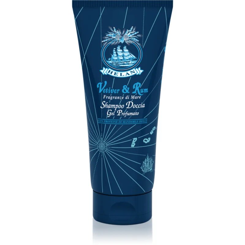 Helan Vetiver & Rum sampon és tusfürdő uraknak 200 ml