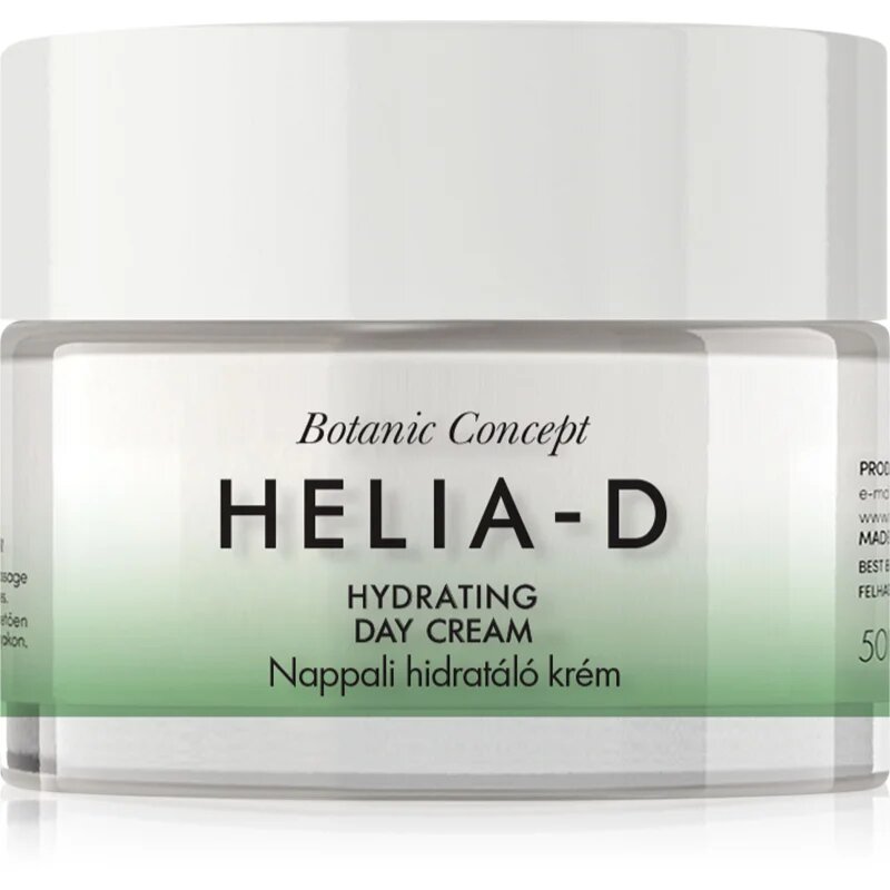 Helia-D Botanic Concept hidratáló nappali krém normál és kombinált bőrre 50 ml