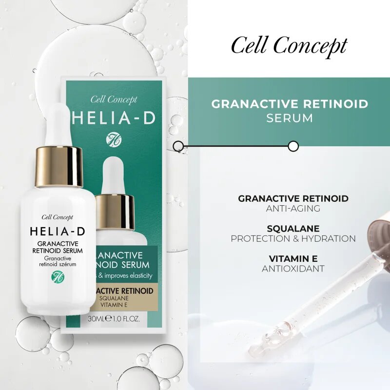 Helia-D Cell Concept bőr szérum a bőr rugalmasságának növelésére 30 ml