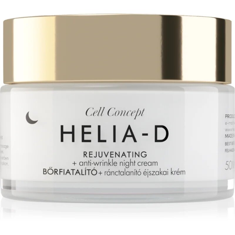 Helia-D Cell Concept éjszakai fiatalító krém 65+ 50 ml