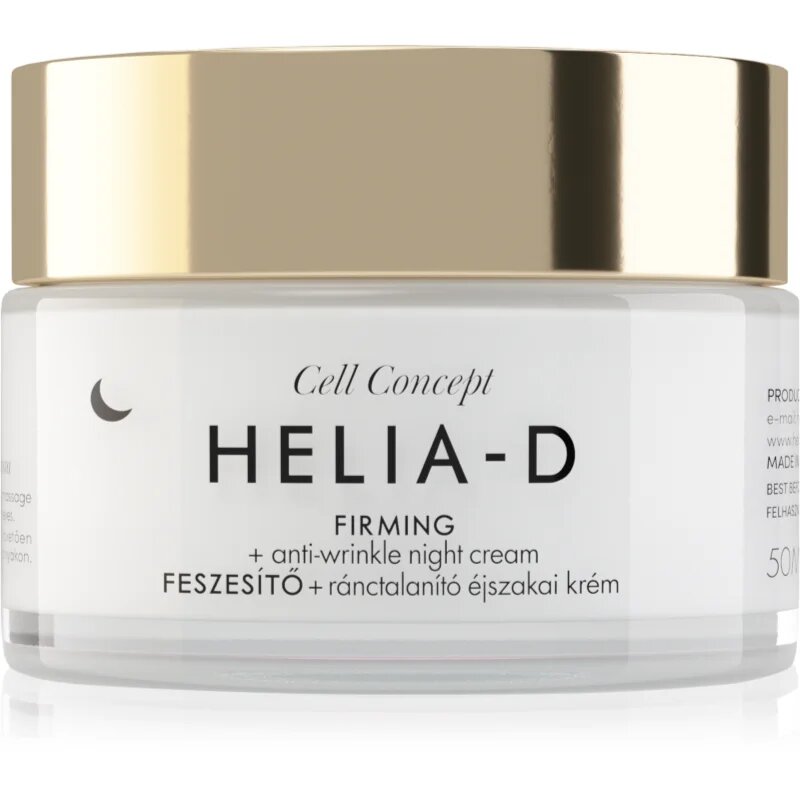 Helia-D Cell Concept feszesítő éjszakai ráncellenes krém 45+ 50 ml