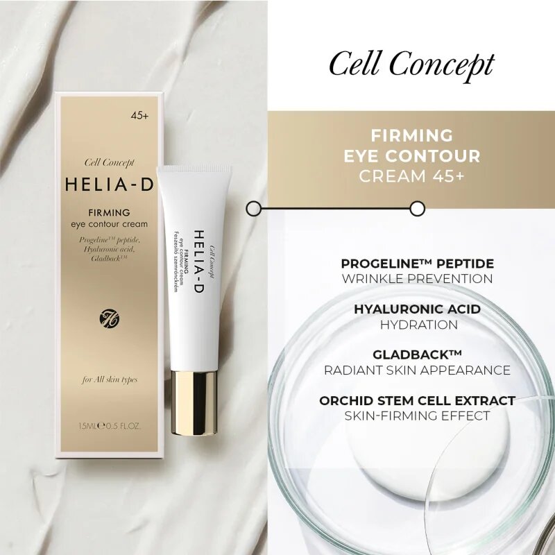 Helia-D Cell Concept feszesítő szemkrém 45+ 15 ml