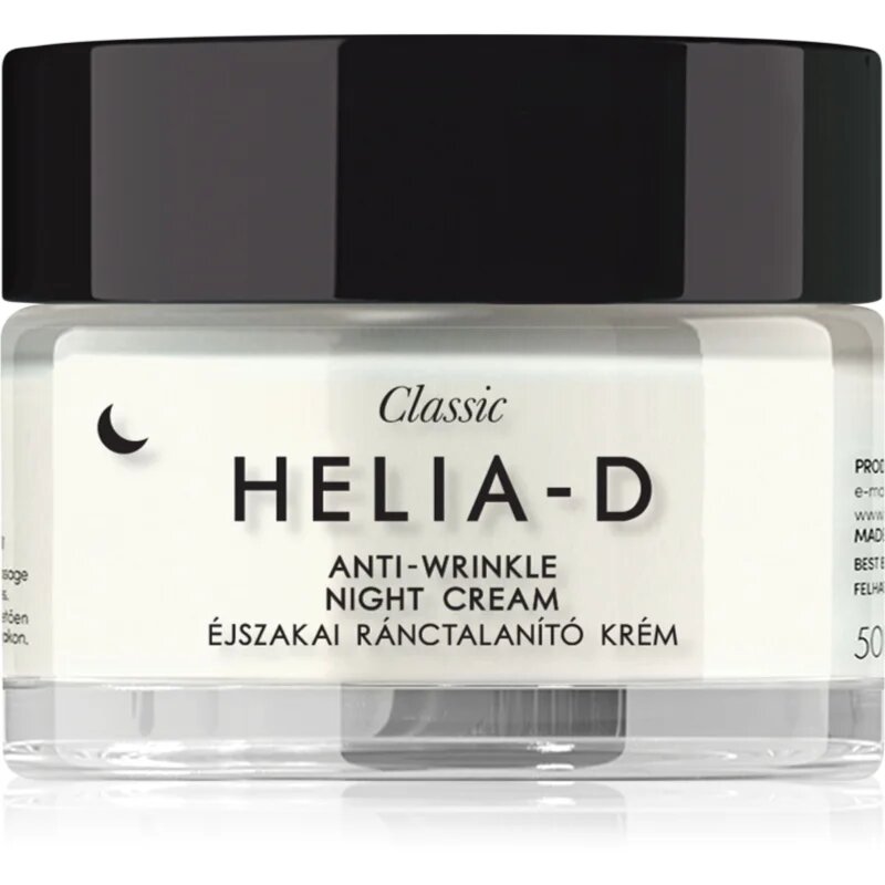Helia-D Classic hidratáló éjszakai krém a ráncok ellen 50 ml