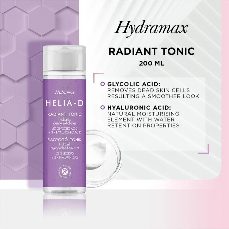Helia-D Hydramax élénkítő tonik 200 ml