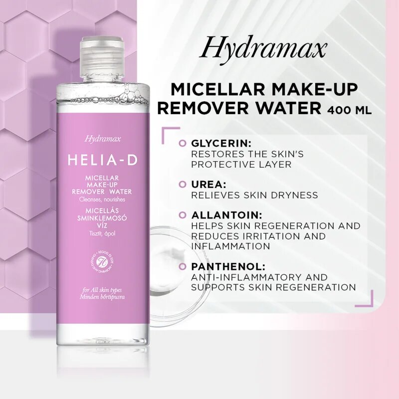 Helia-D Hydramax make-up lemosó 400 ml