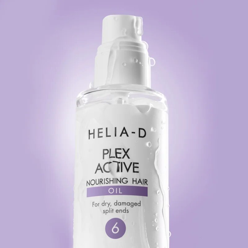 Helia-D Plex Active Nourishing Hair tápláló olaj a töredezett hajvégekre 50 ml