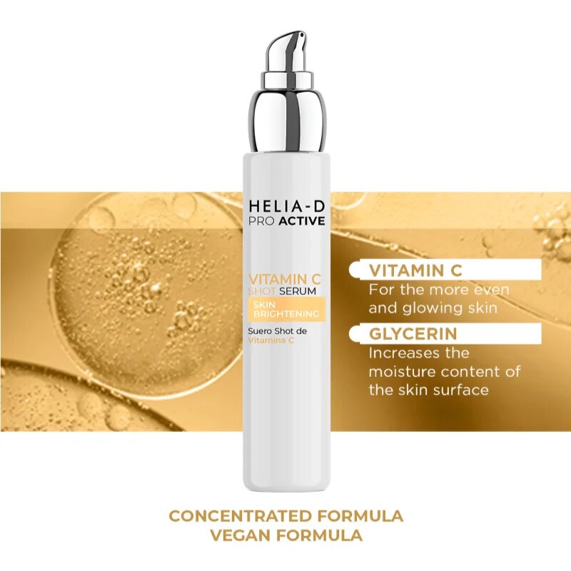 Helia-D Pro Active Vitamin C élénkítő szérum az arcra 50 ml