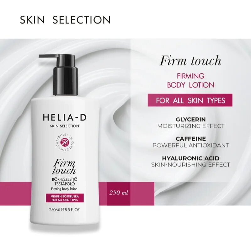 Helia-D Skin Selection feszesítő testkrém minden bőrtípusra 250 ml