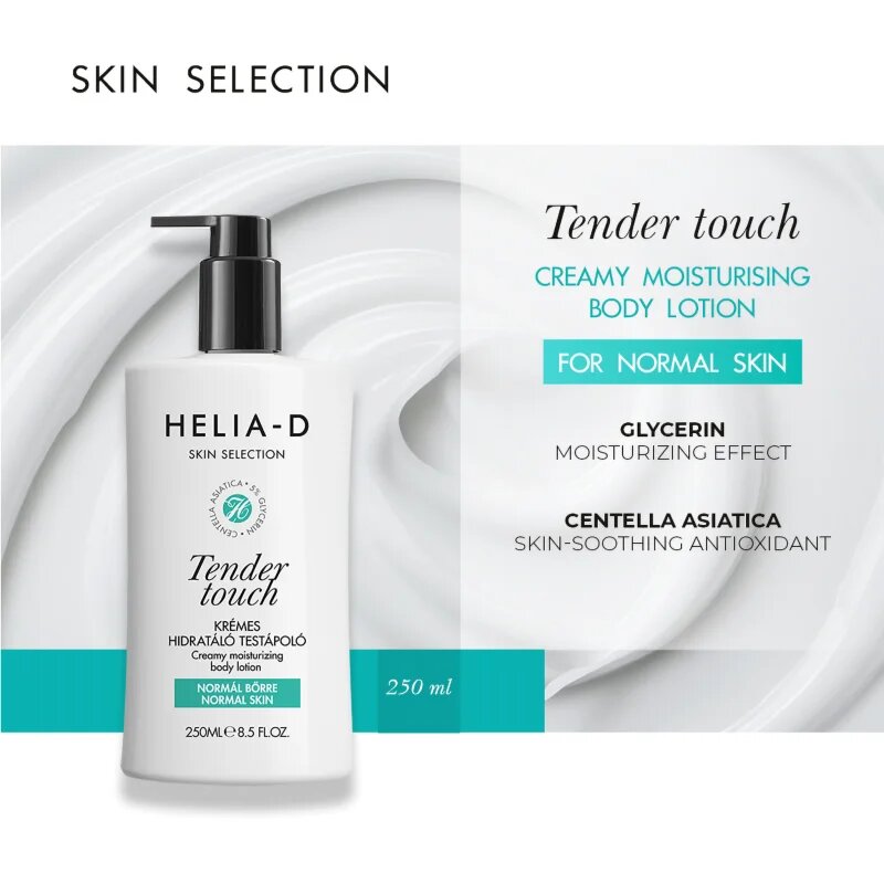 Helia-D Skin Selection hidratáló testkrém normál bőrre 250 ml