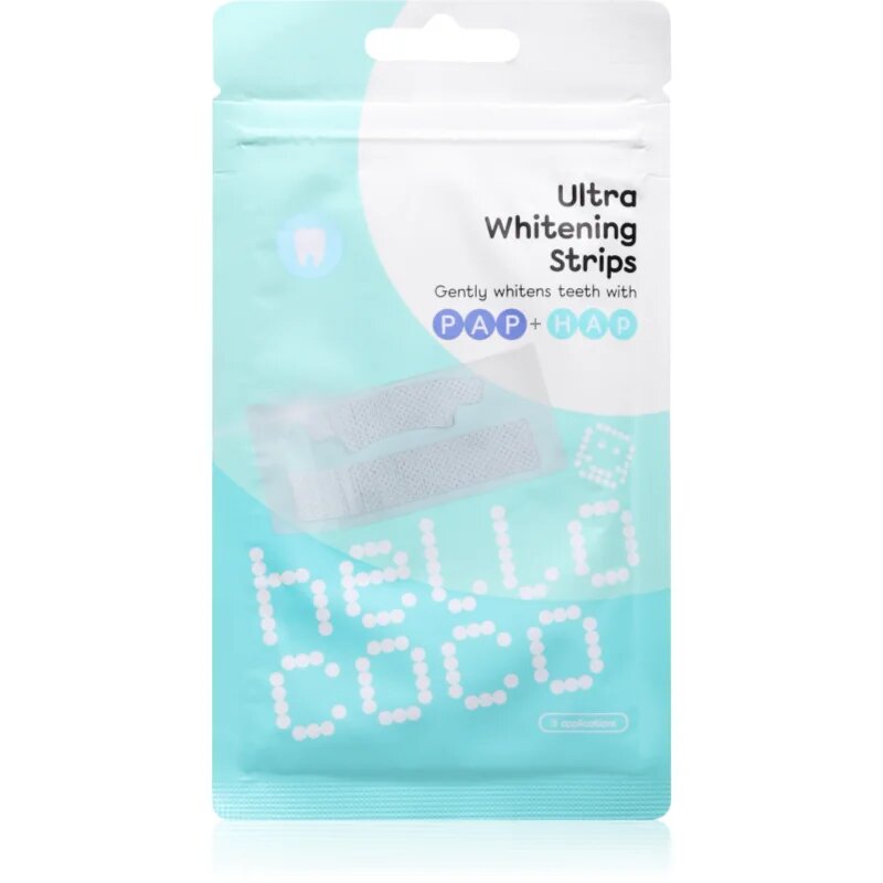 Hello Coco Ultra Whitening Strips fogfehérítő szalag 5 db