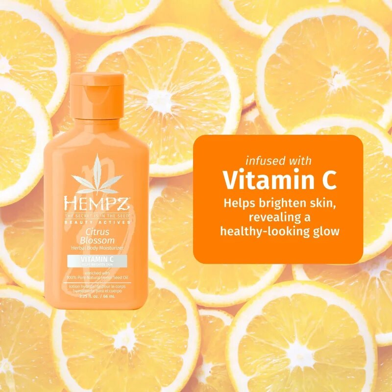HEMPZ Citrus Blossom hidratáló testkrém 66 ml