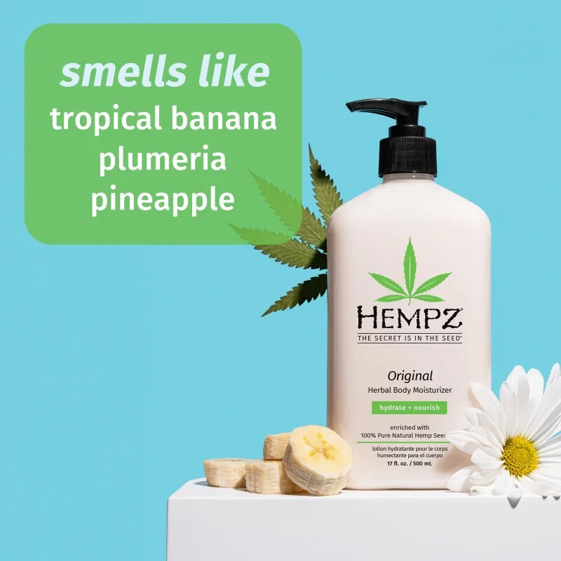 HEMPZ Original hidratáló testápoló tej 500 ml
