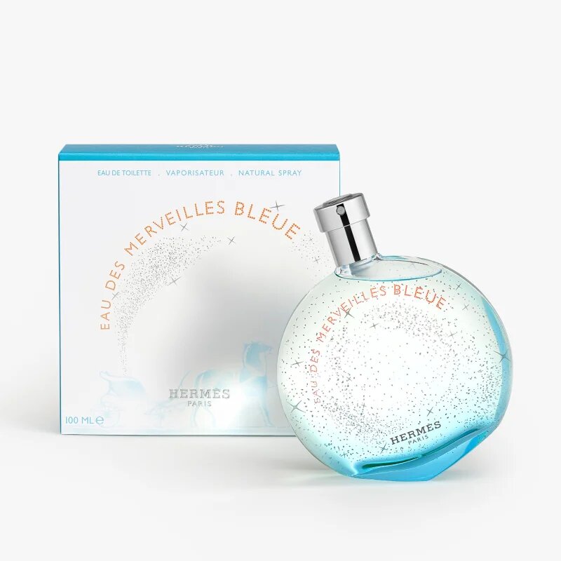 HERMÈS Eau des Merveilles Bleue Eau de Toilette hölgyeknek 100 ml