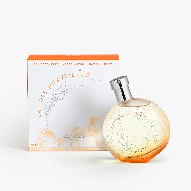 HERMÈS Eau des Merveilles Eau de Toilette hölgyeknek 50 ml