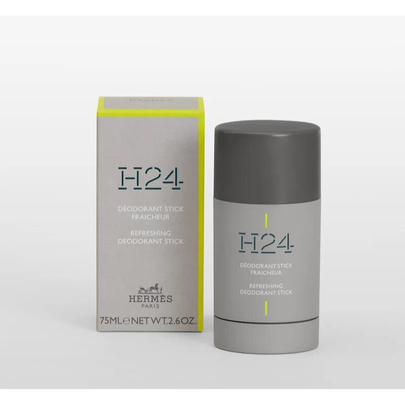 HERMÈS H24 Déodorant Stick Fraicheur stift dezodor alkoholmentes uraknak 75 ml