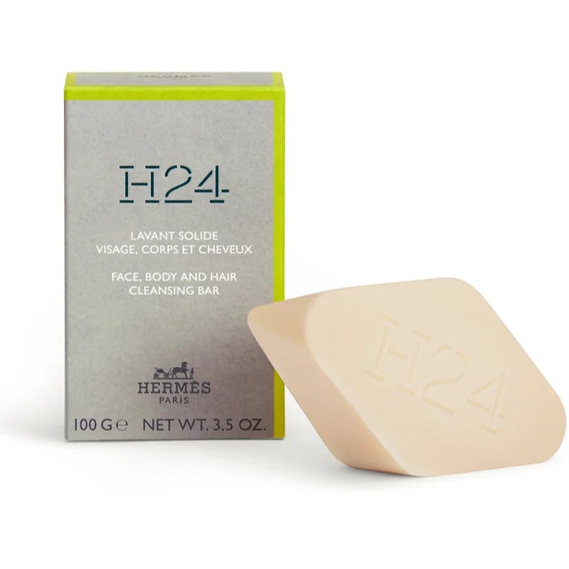HERMÈS H24 Face and Body Solid Cleanser tisztító kemény szappan az arcra 100 g