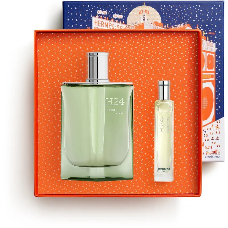HERMÈS H24 Herbes Vives EDP Set ajándékszett uraknak