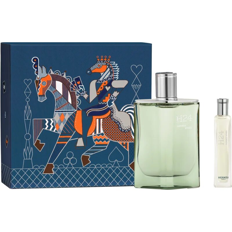 HERMÈS H24 Herbes Vives Gift Set Eau de Parfum ajándékszett uraknak