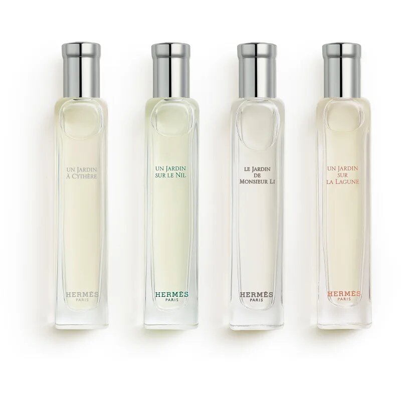 HERMÈS Parfums-Jardins Collection Set utazó szett kozmetikumokra unisex
