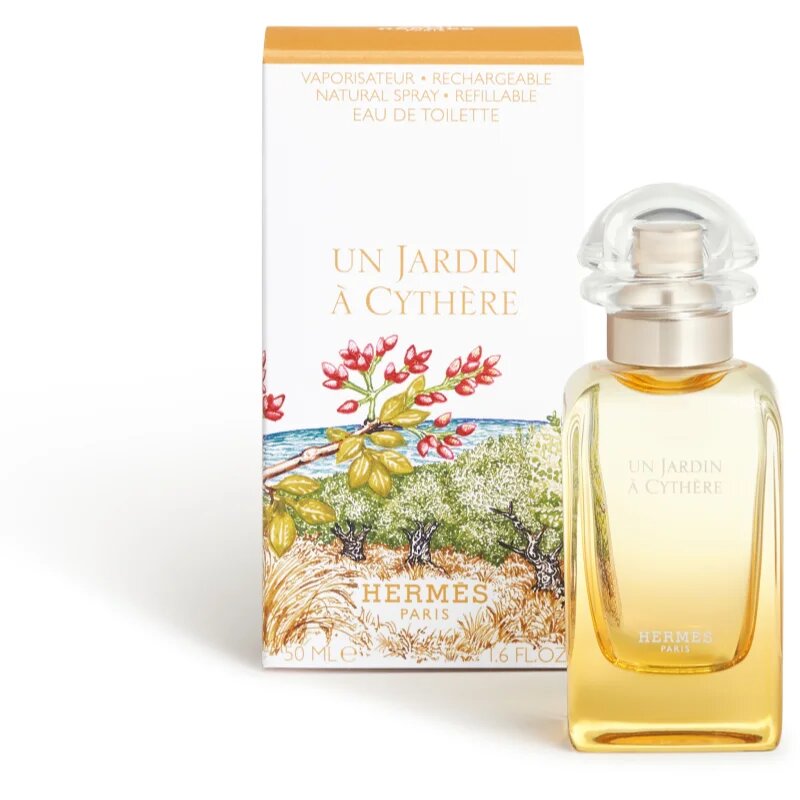 HERMÈS Parfums-Jardins Collection Un Jardin à Cythère Eau de Toilette utántölthető unisex 50 ml