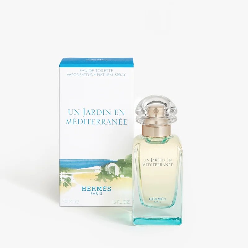 HERMÈS Parfums-Jardins Collection Un Jardin Mediterranée Eau de Toilette utántölthető unisex 50 ml