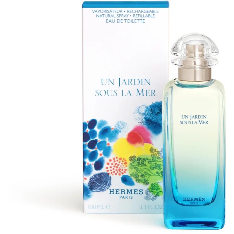 HERMÈS Parfums-Jardins Collection Un Jardin Sous la Mer Eau de Toilette utántölthető unisex 100 ml