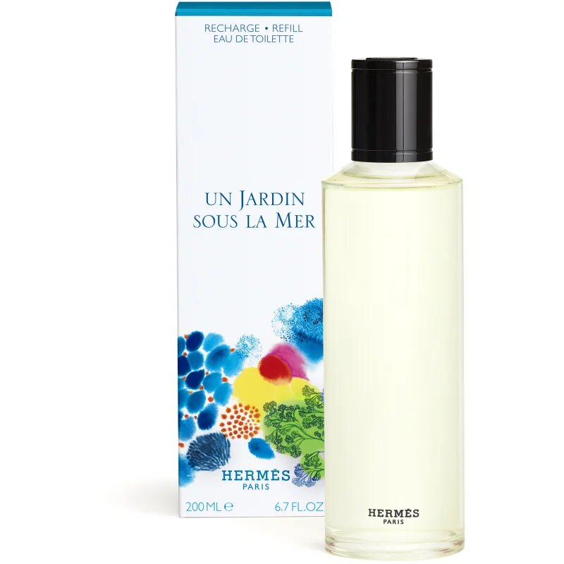 HERMÈS Parfums-Jardins Collection Un Jardin Sous la Mer Eau de Toilette utántöltő unisex 200 ml
