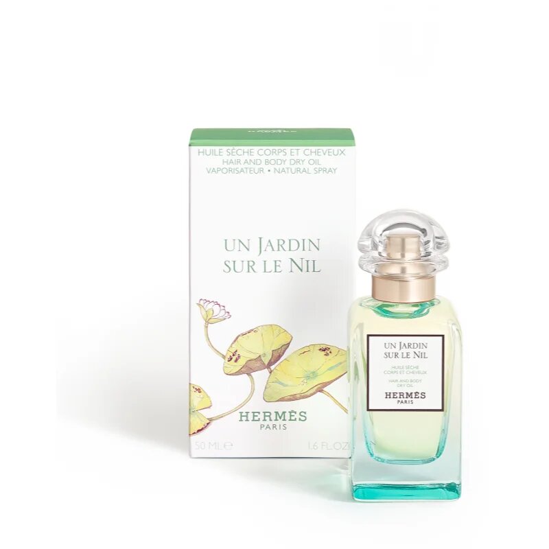 HERMÈS Parfums-Jardins Collection Un Jardin sur le Nil száraz olaj hajra és a testre unisex 50 ml