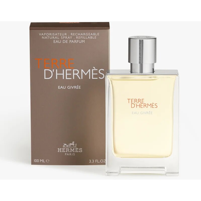HERMÈS Terre d’Hermès Eau Givrée Eau de Parfum utántölthető uraknak 100 ml