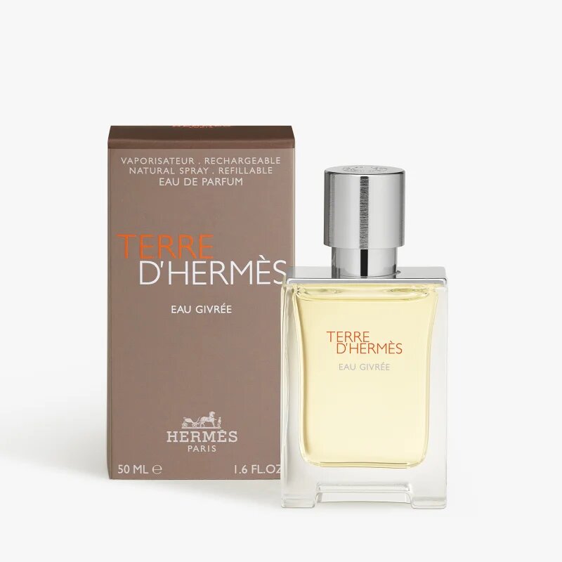 HERMÈS Terre d’Hermès Eau Givrée Eau de Parfum utántölthető uraknak 50 ml