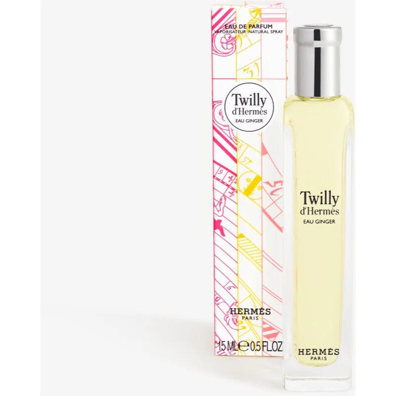 HERMÈS Twilly d’Hermès Eau Ginger Eau de Parfum utazási csomag hölgyeknek 15 ml