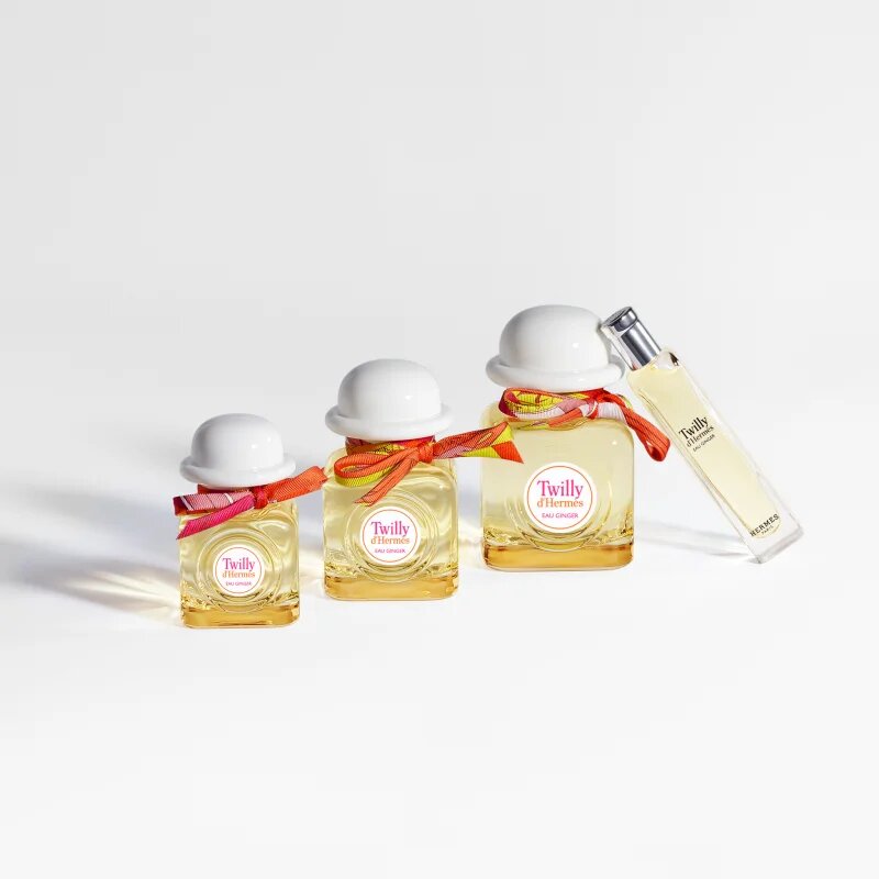 HERMÈS Twilly d’Hermès Eau Ginger Eau de Parfum utazási csomag hölgyeknek 15 ml
