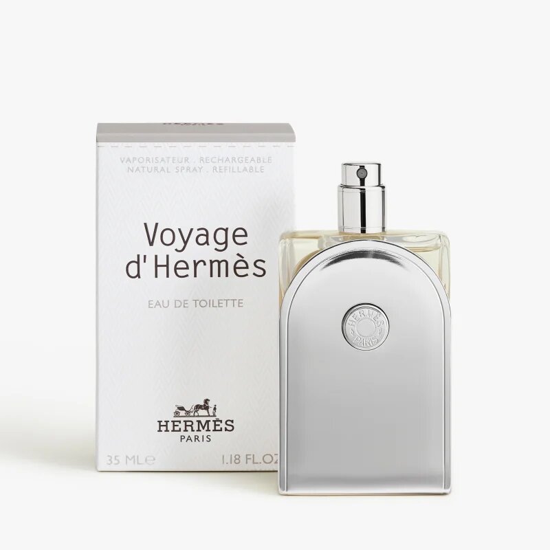 HERMÈS Voyage d'Hermès Eau de Toilette utántölthető uraknak 35 ml