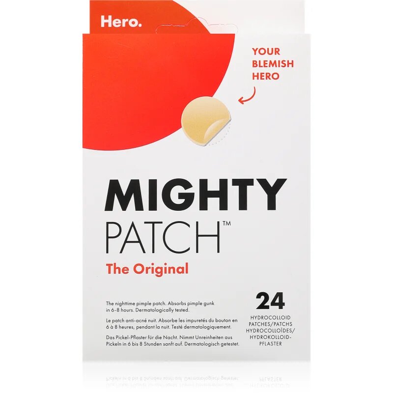 Hero Cosmetics Mighty Patch Original sebtapasz pattanások ellen 24 db