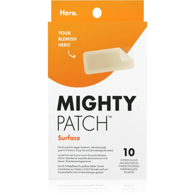 Hero Cosmetics Mighty Patch XL tapasz problémás bőrre 10 db