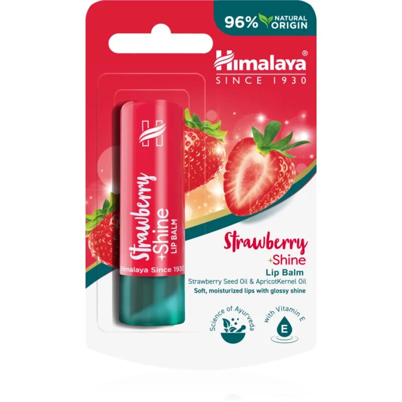 Himalaya Herbals Strawberry Shine ajakbalzsam eper ízzel 4.5 g
