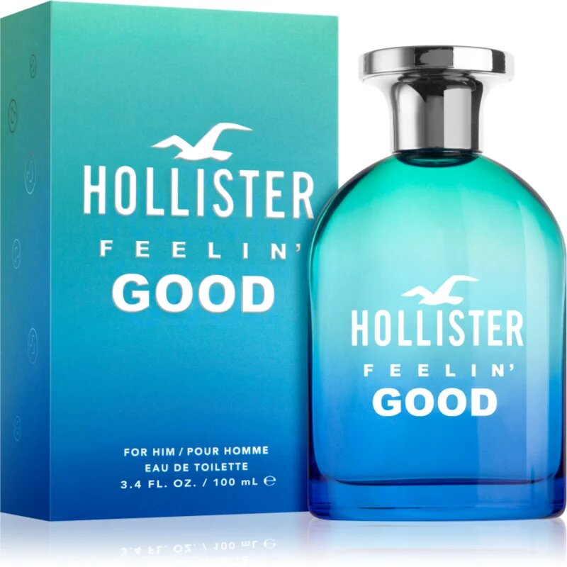 Hollister Feelin' Good For Him Eau de Toilette uraknak 100 ml