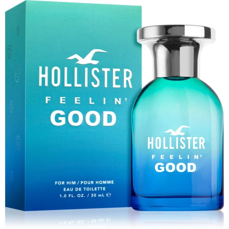 Hollister Feelin' Good For Him Eau de Toilette uraknak 30 ml